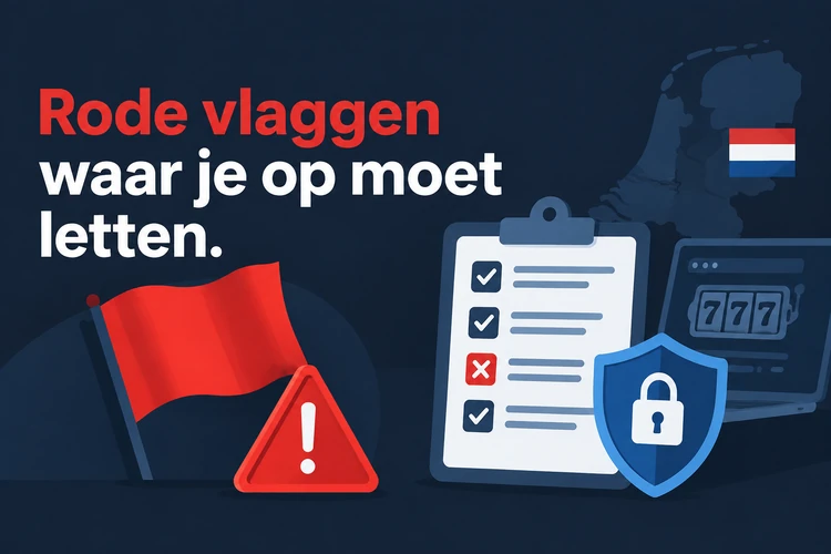 Rode vlaggen waar je op moet letten